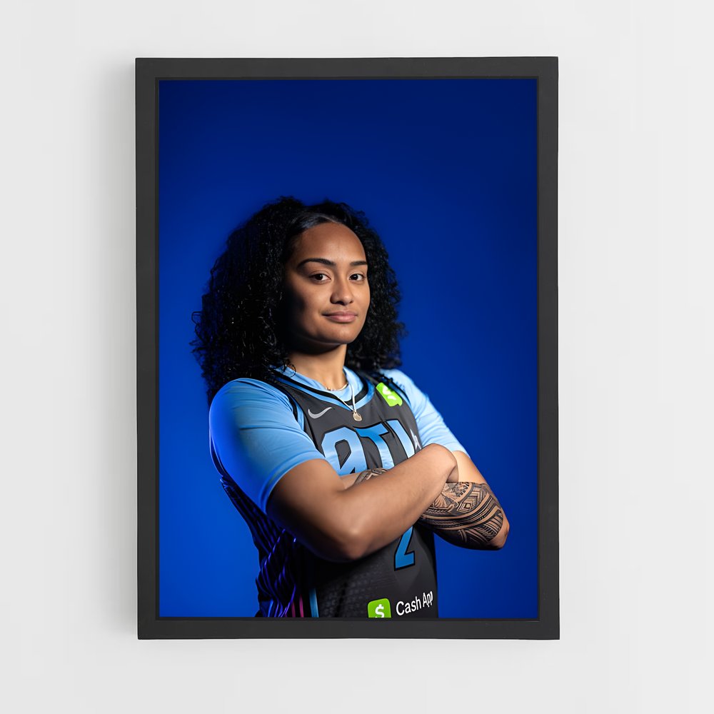 Poster Atlanta Rugby Star – affiche Basketball (vue 2)